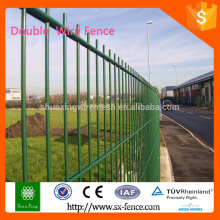 ISO9001 Powder coated double wire fence system